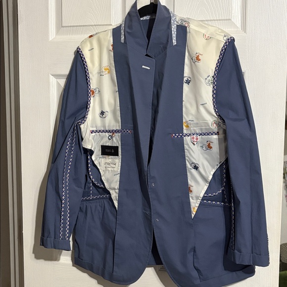 Sieg Men's Blue Blazer - Picture 8 of 11